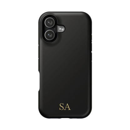 Personalized magnetic phone case for men, iPhone 17, matte finish