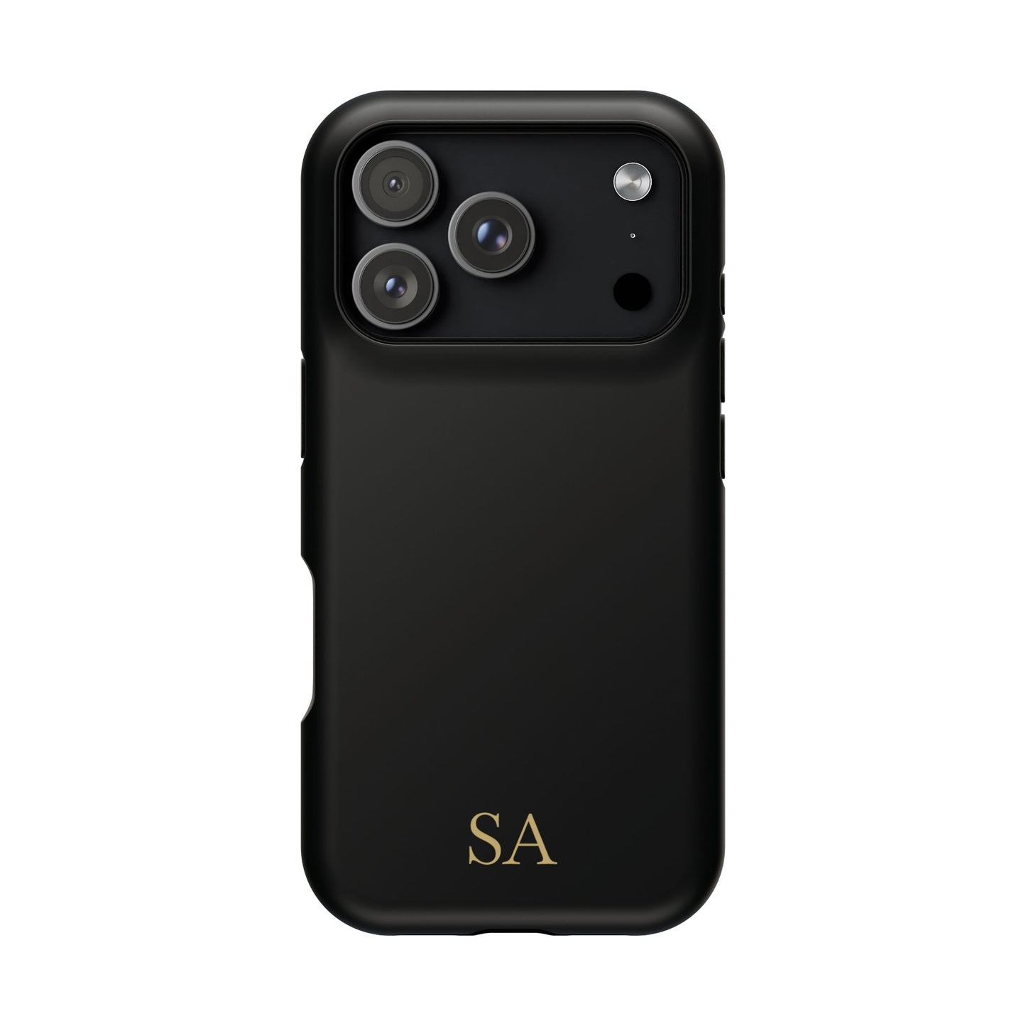 Personalized magnetic phone case for men, iPhone 17 Pro, matte finish