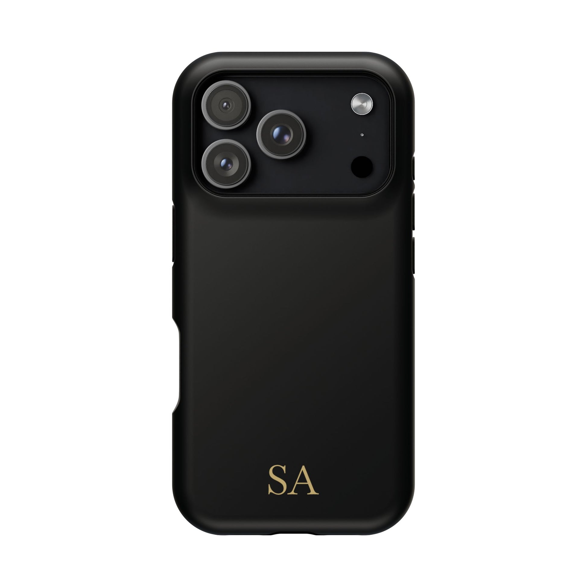 Personalized magnetic phone case for men, iPhone 17 Pro, matte finish