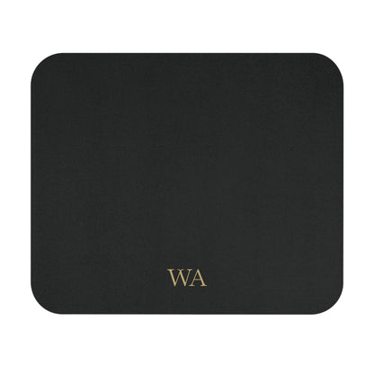 Personalized mouse pad for men with custom print and non-slip rubber base
