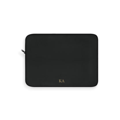 Personalized printed laptop sleeve for men, 12 inch with custom design
