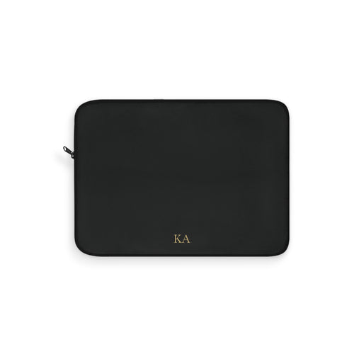 Personalized printed laptop sleeve for men, 12 inch with custom design