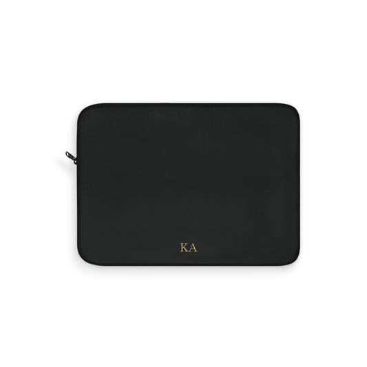 Personalized printed laptop sleeve for men, 12 inch with custom design