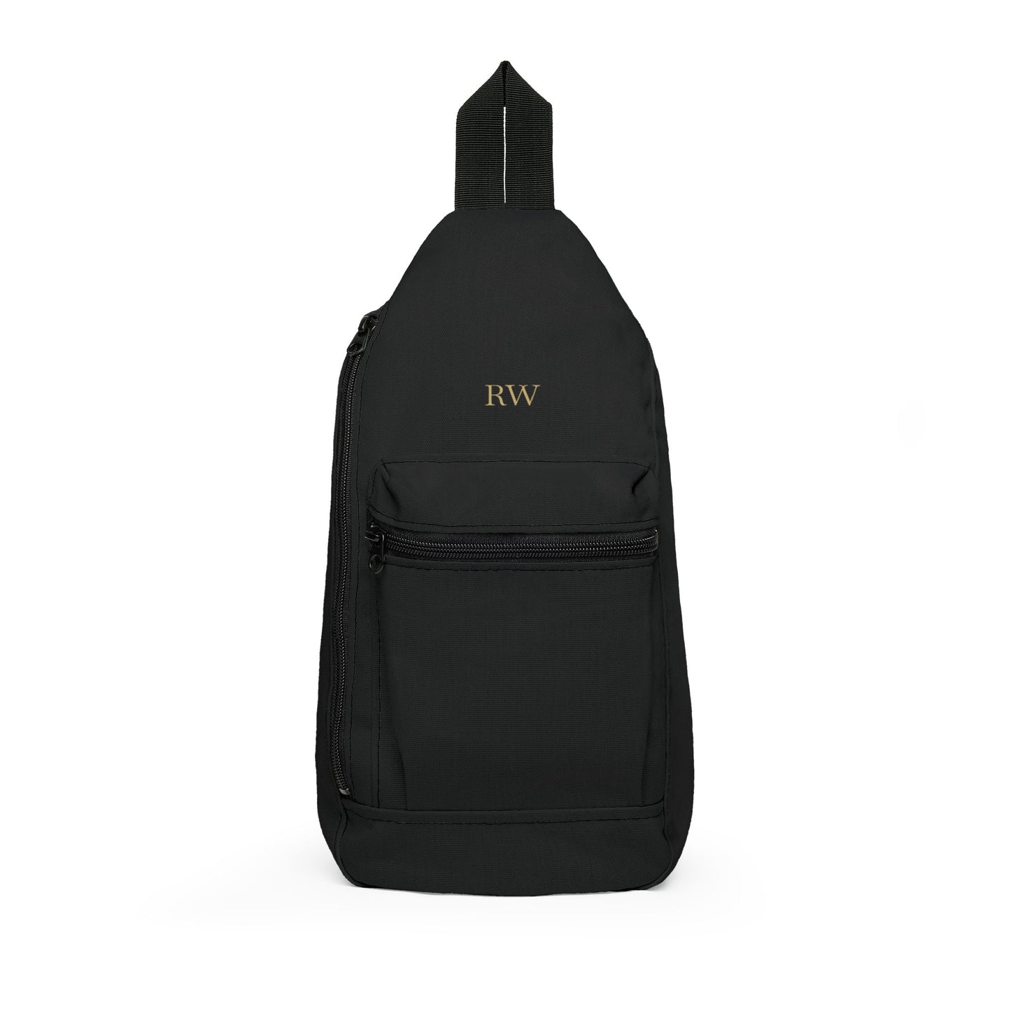 Personalized sling bag for men in crossbody style with custom all-over print