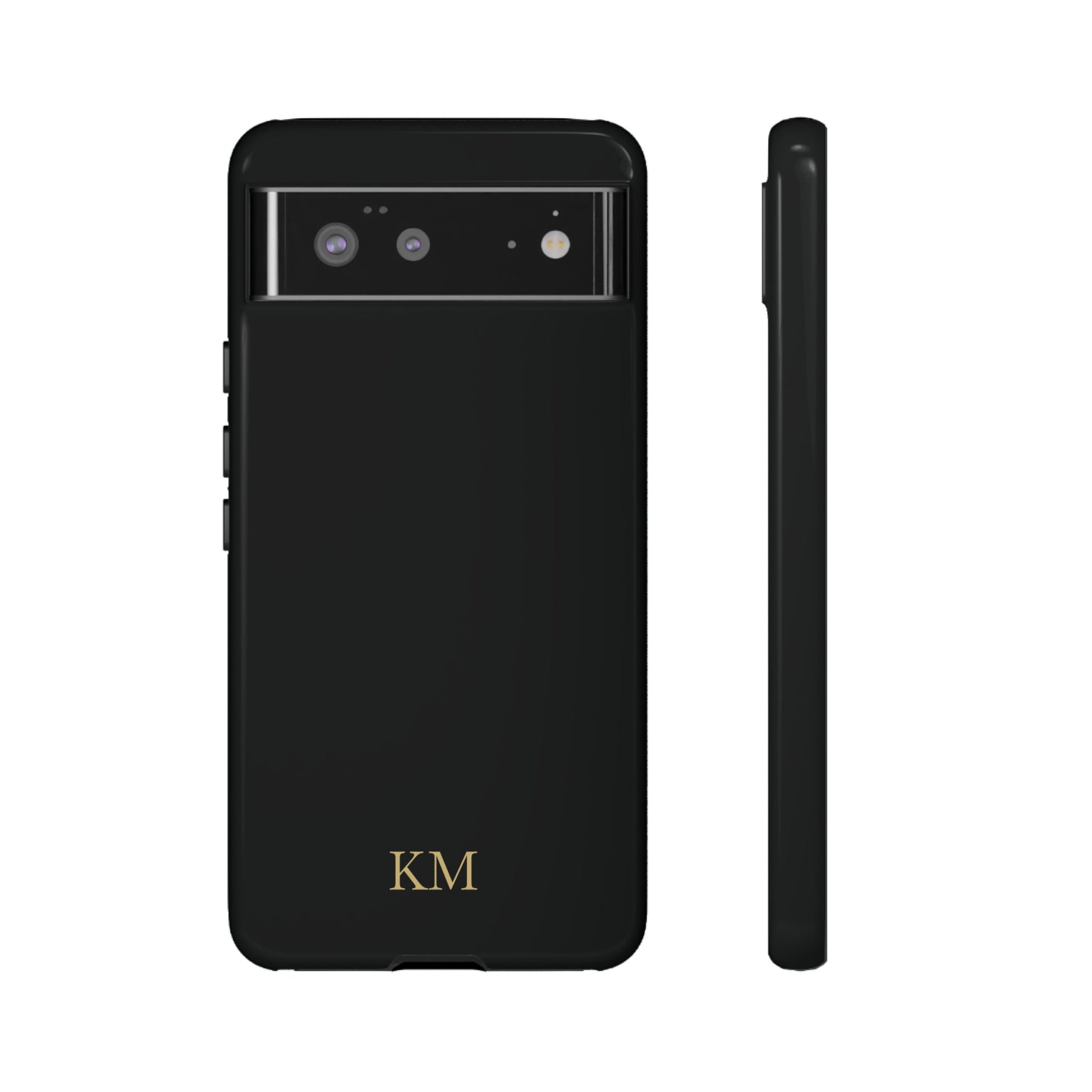 Personalized tough phone case for men, Google Pixel 6, glossy finish