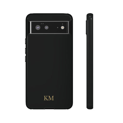 Personalized tough phone case for men, Google Pixel 6, glossy finish