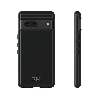 Personalized tough phone case for men, Google Pixel 7, glossy finish