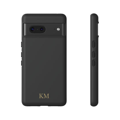 Personalized tough phone case for men, Google Pixel 7, matte finish