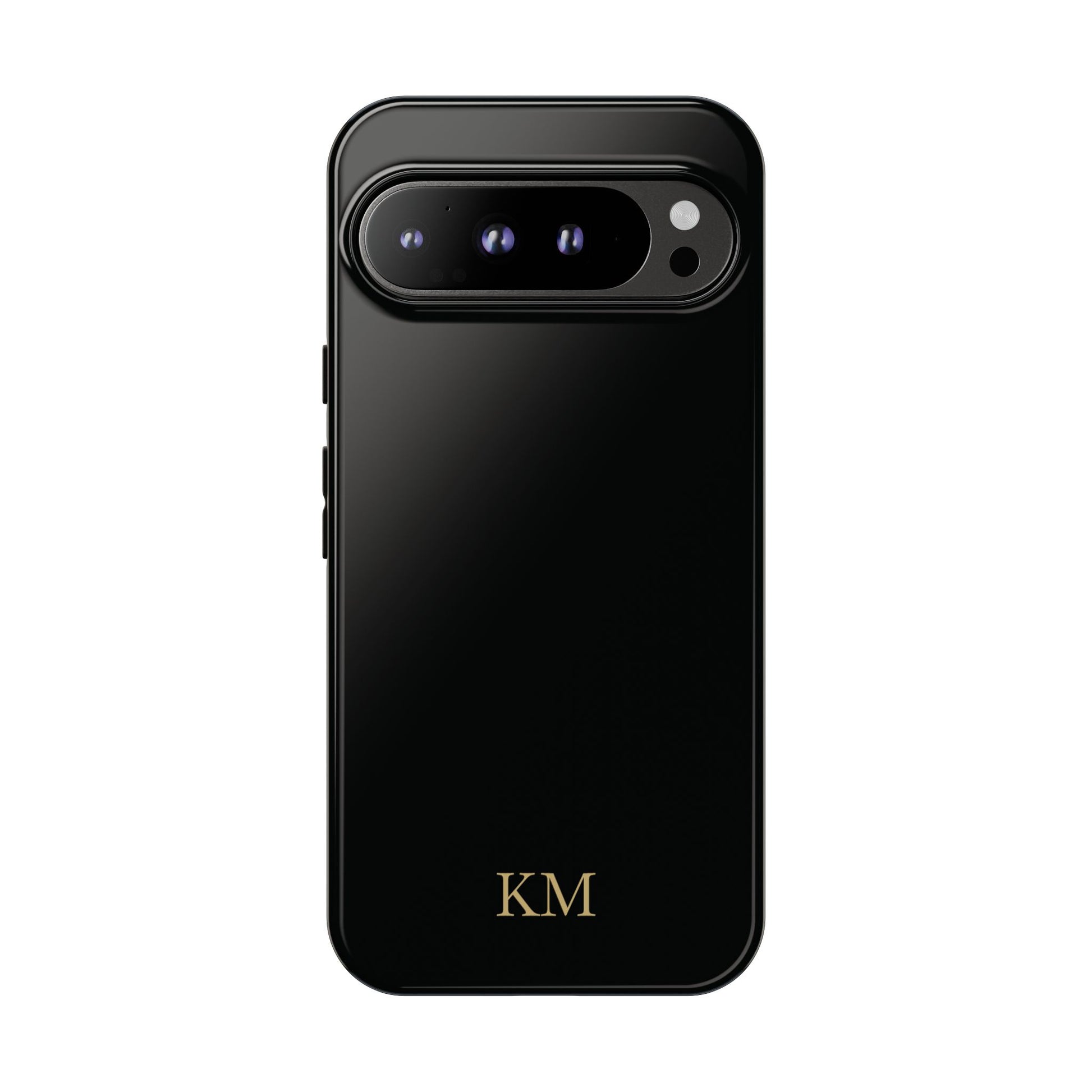 Personalized tough phone case for men, Google Pixel 9 Pro XL, glossy finish