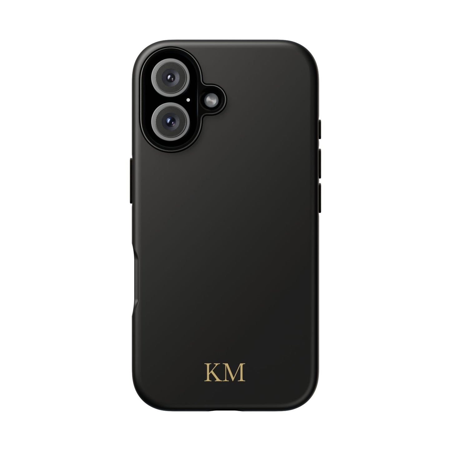 Personalized tough phone case for men, iPhone 16, matte finish