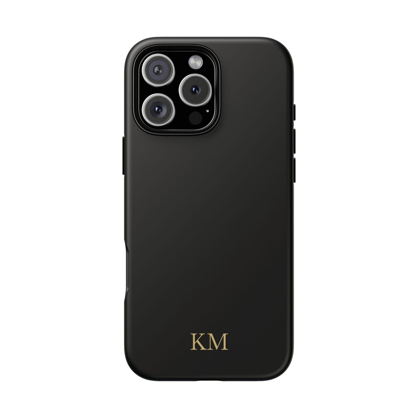 Personalized tough phone case for men, iPhone 16 Pro Max, matte finish