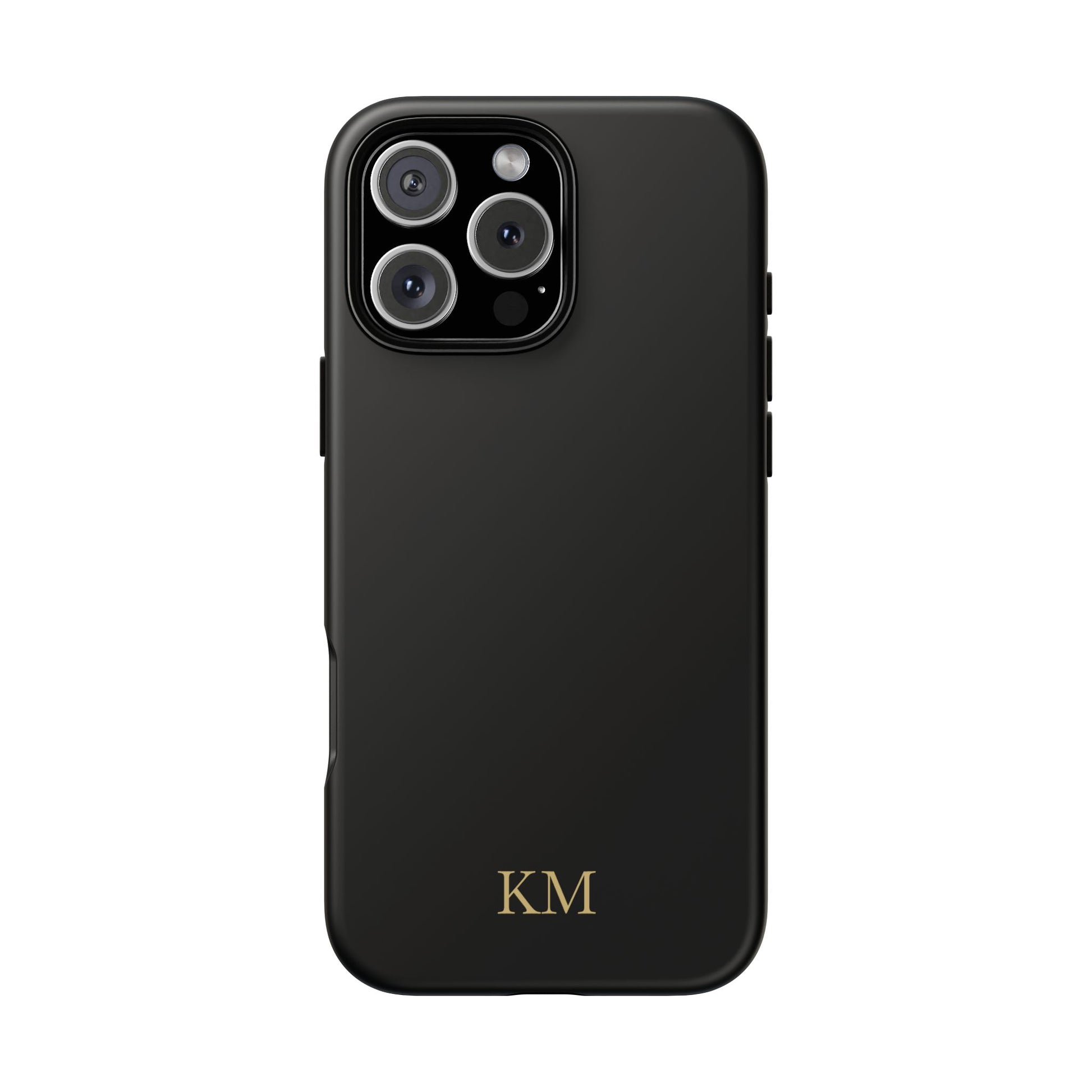 Personalized tough phone case for men, iPhone 16 Pro Max, matte finish