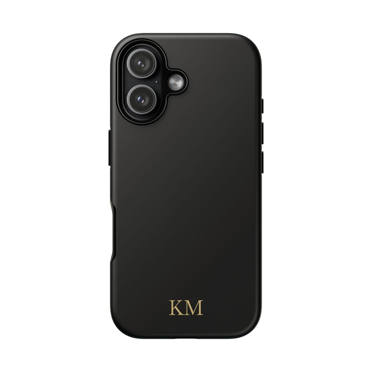 Personalized tough phone case for men, iPhone 17, matte finish