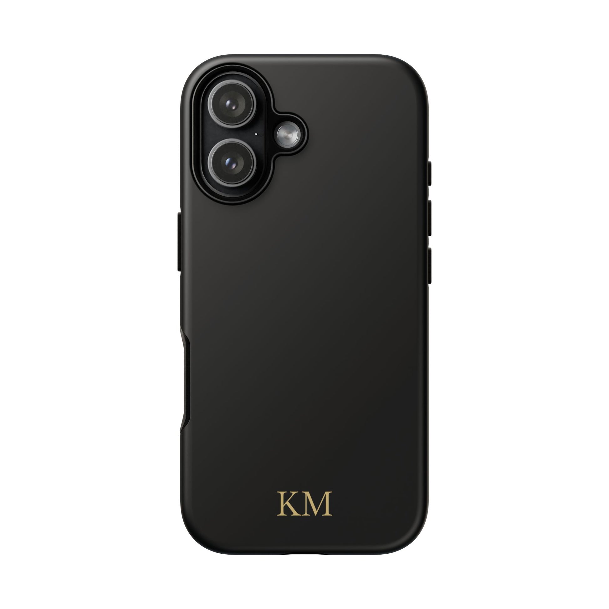 Personalized tough phone case for men, iPhone 17, matte finish