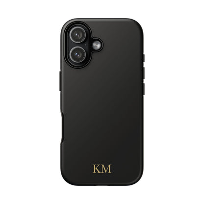 Personalized tough phone case for men, iPhone 17, matte finish