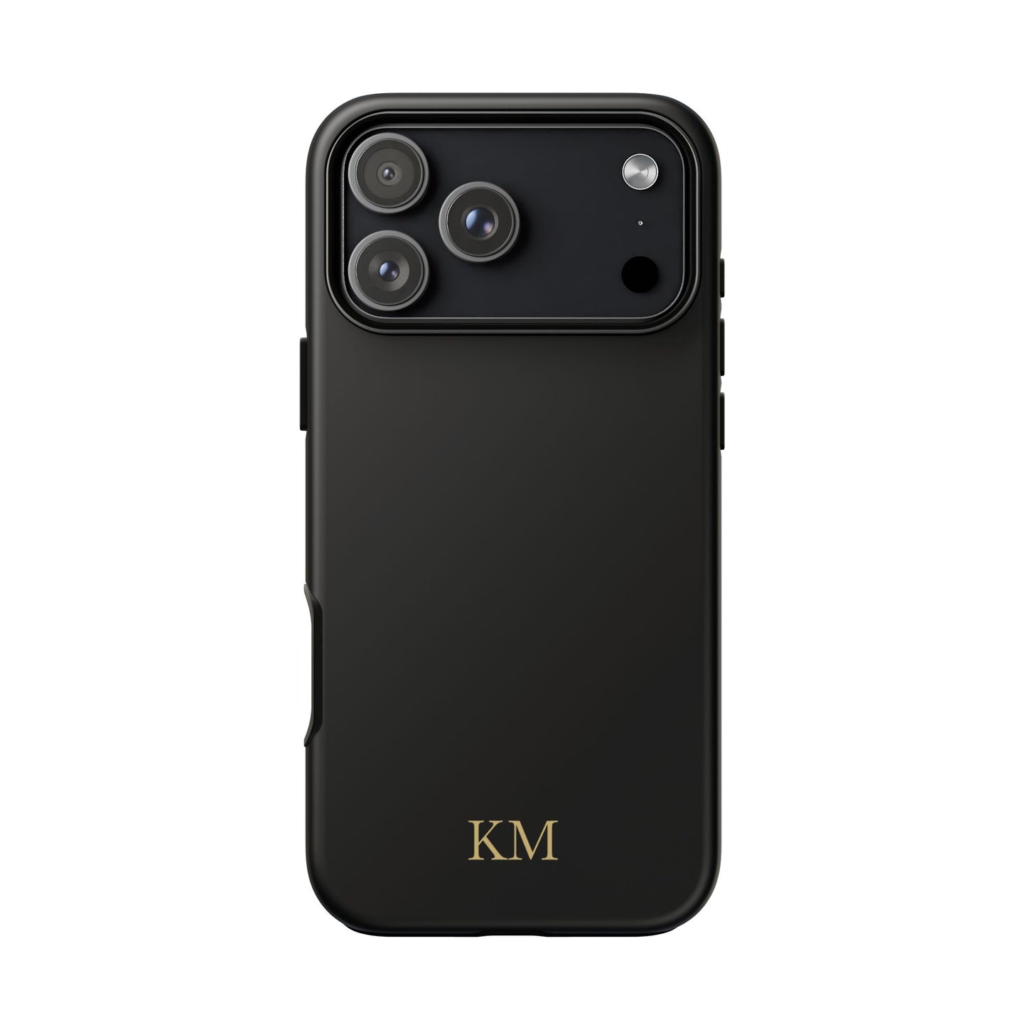 Personalized tough phone case for men, iPhone 17 Pro Max, matte finish