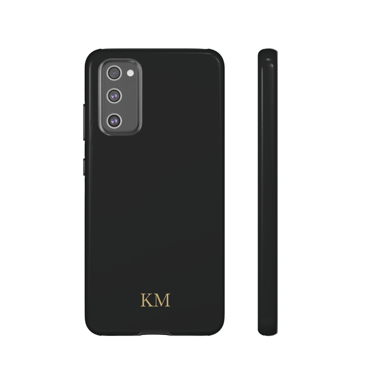 Personalized tough phone case for men, Samsung Galaxy S20 FE, glossy finish