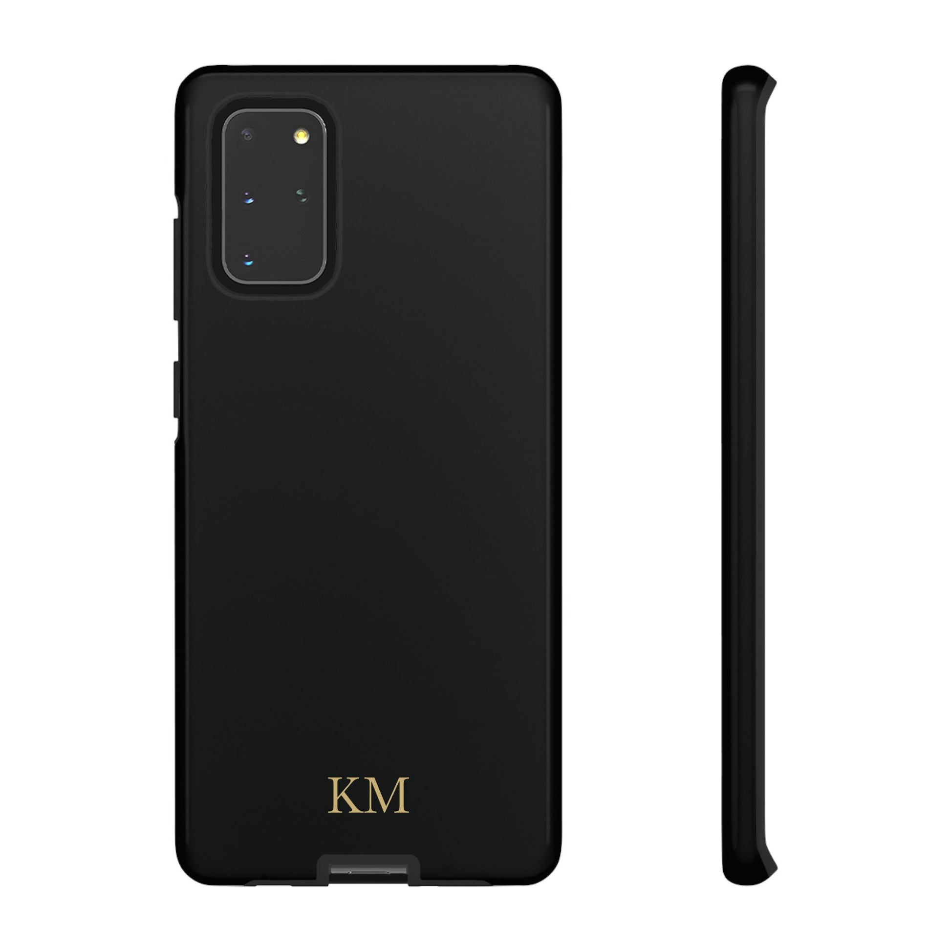 Personalized tough phone case for men, Samsung Galaxy S20 Plus, glossy finish