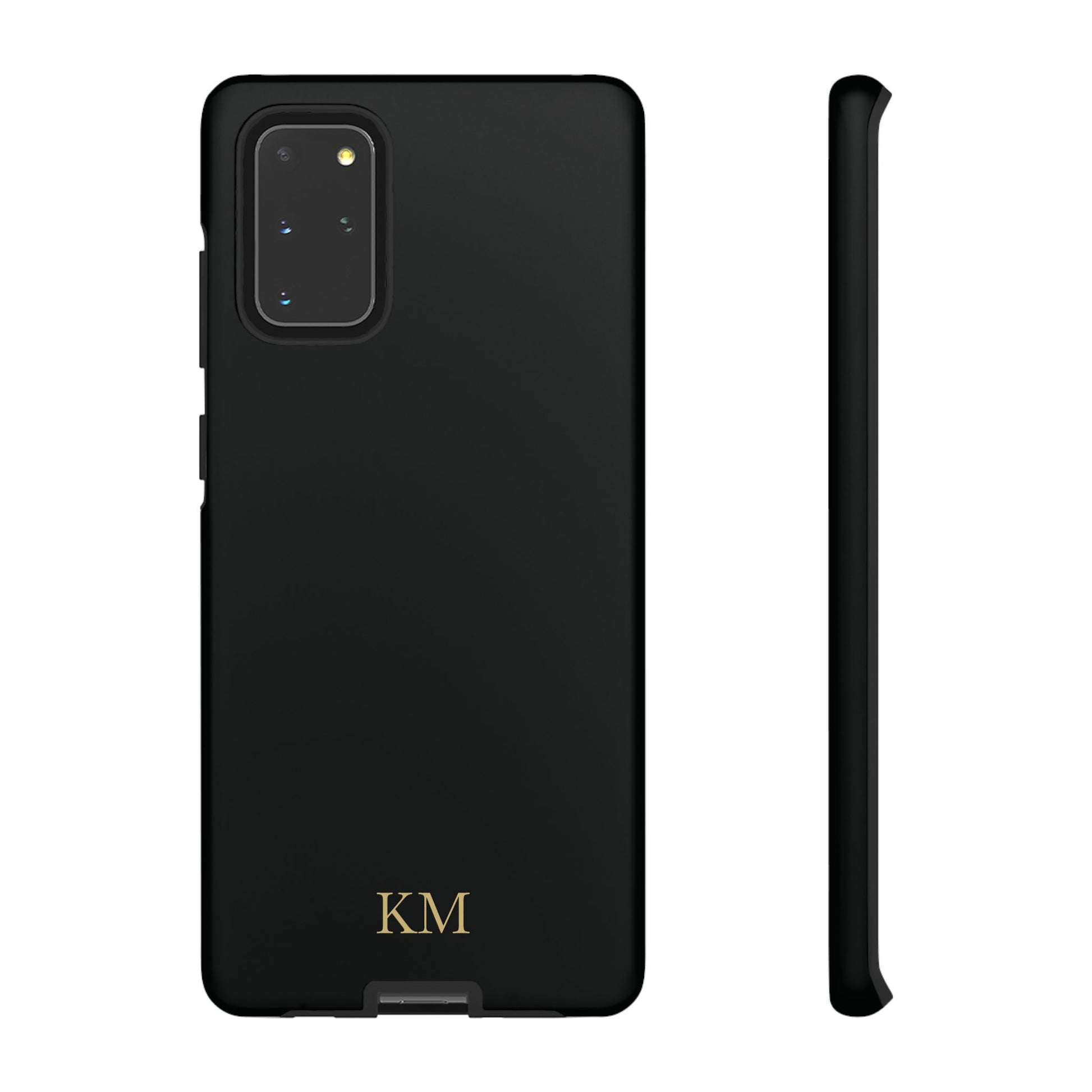 Personalized tough phone case for men, Samsung Galaxy S20 Plus, matte finish