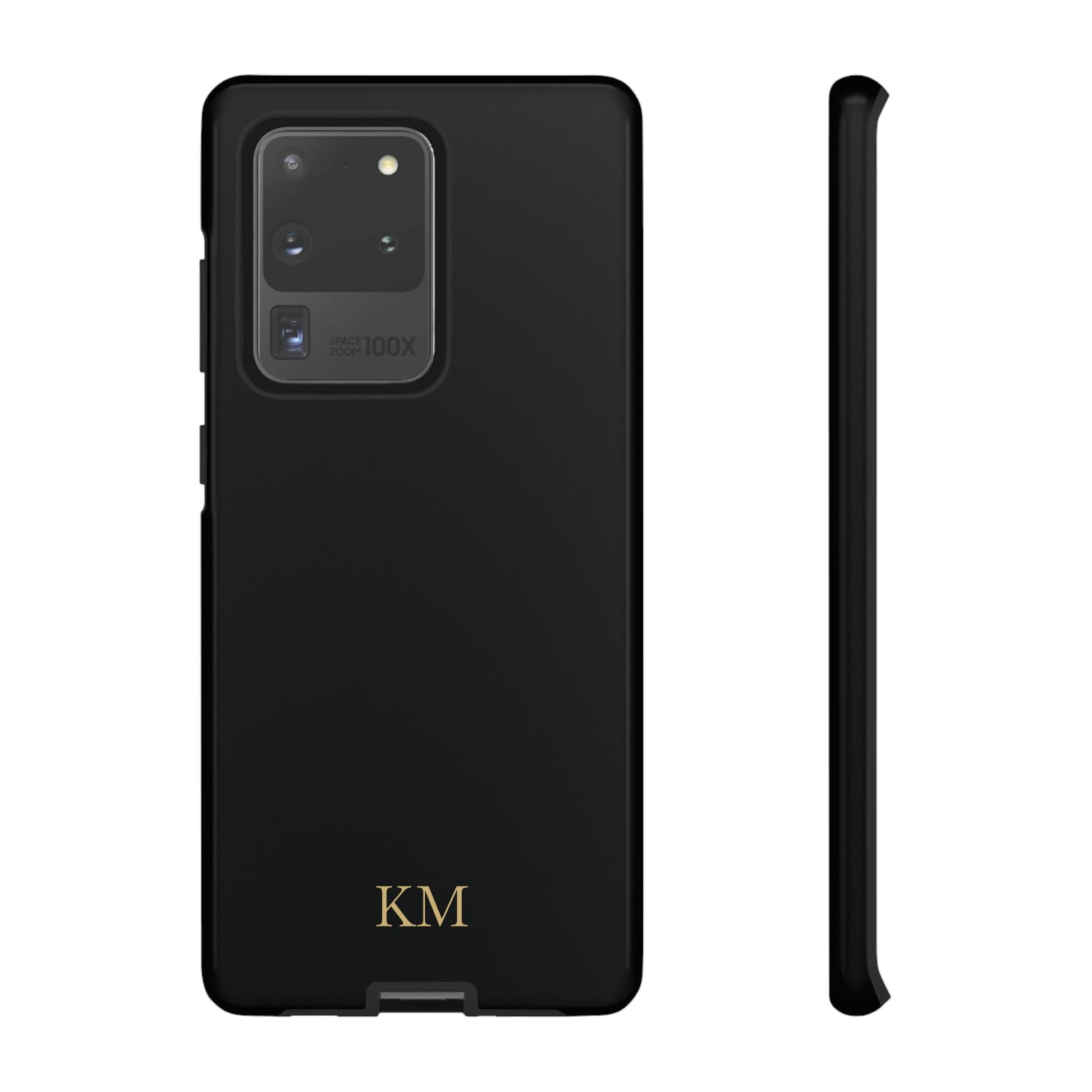 Personalized tough phone case for men, Samsung Galaxy S20 Ultra, glossy finish