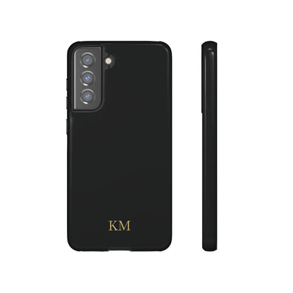 Personalized tough phone case for men, Samsung Galaxy S21 FE, glossy finish