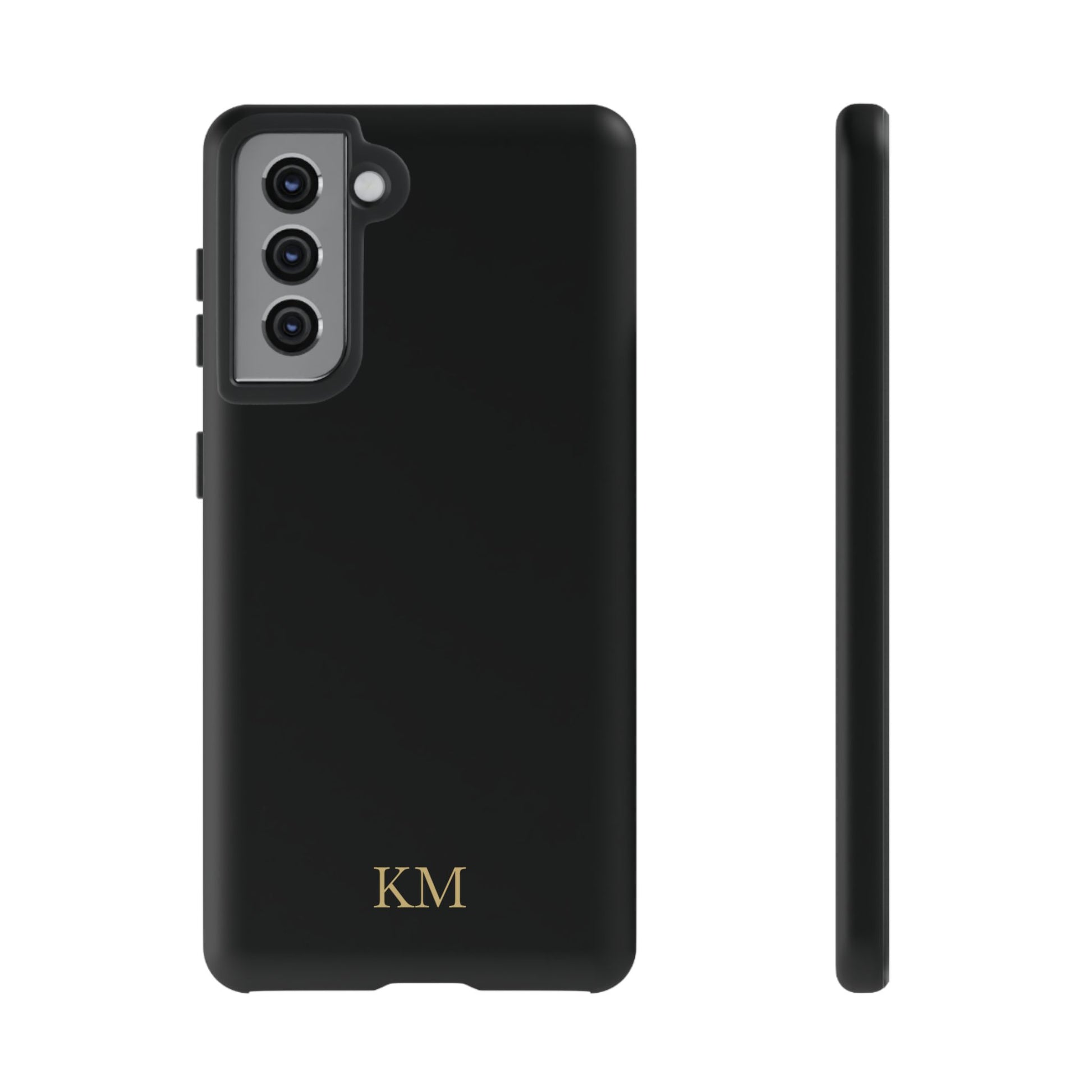 Personalized tough phone case for men, Samsung Galaxy S21, matte finish
