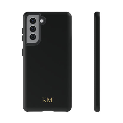 Personalized tough phone case for men, Samsung Galaxy S21, matte finish