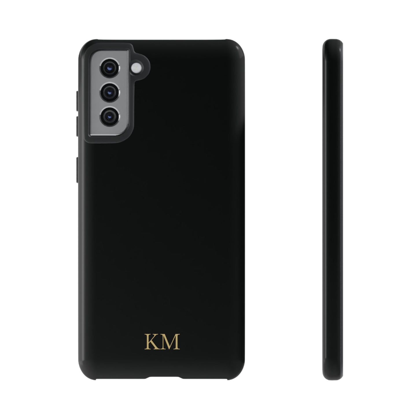 Personalized tough phone case for men, Samsung Galaxy S21 Plus, glossy finish