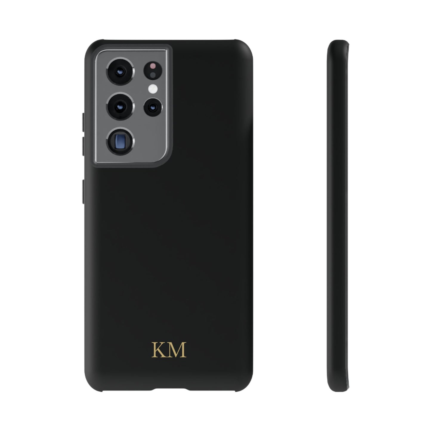 Personalized tough phone case for men, Samsung Galaxy S21 Ultra, matte finish