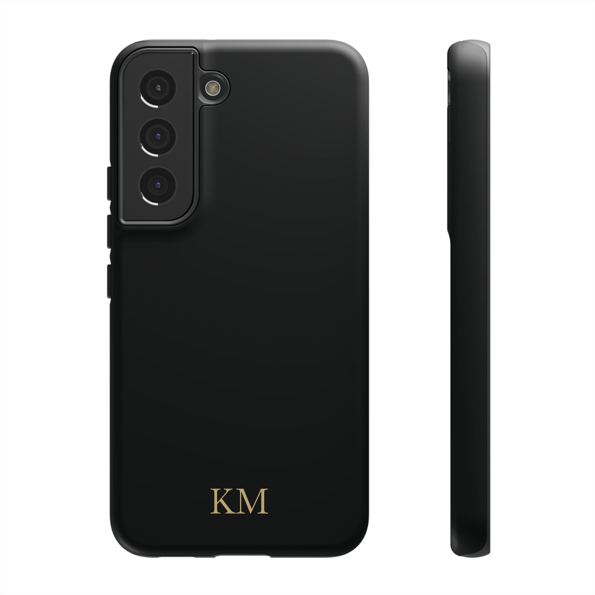 Personalized tough phone case for men, Samsung Galaxy S22, matte finish