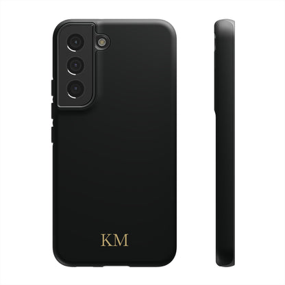 Personalized tough phone case for men, Samsung Galaxy S22, matte finish