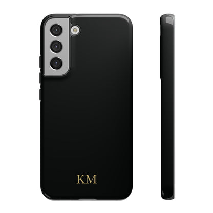 Personalized tough phone case for men, Samsung Galaxy S22 Plus, glossy finish