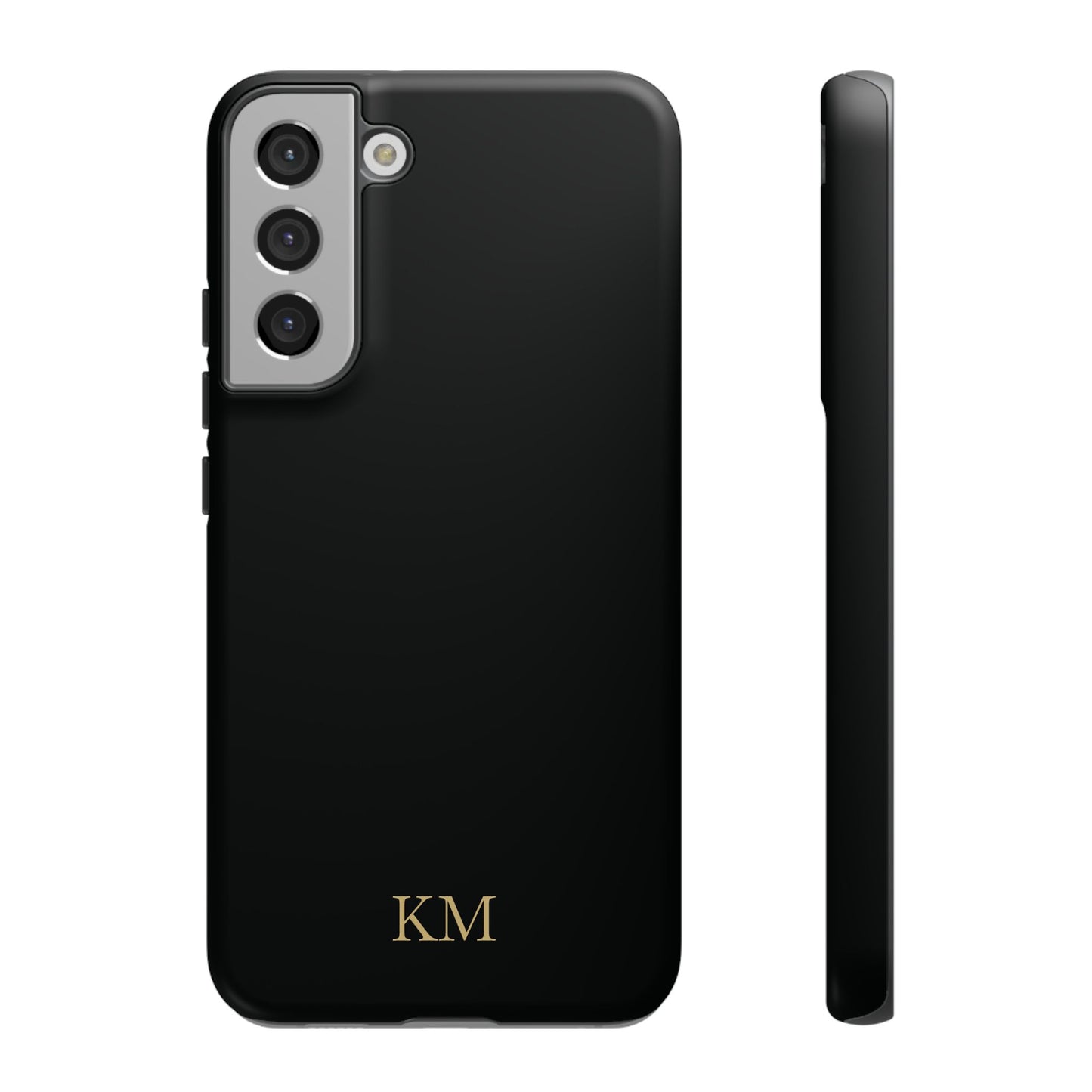 Personalized tough phone case for men, Samsung Galaxy S22 Plus, matte finish