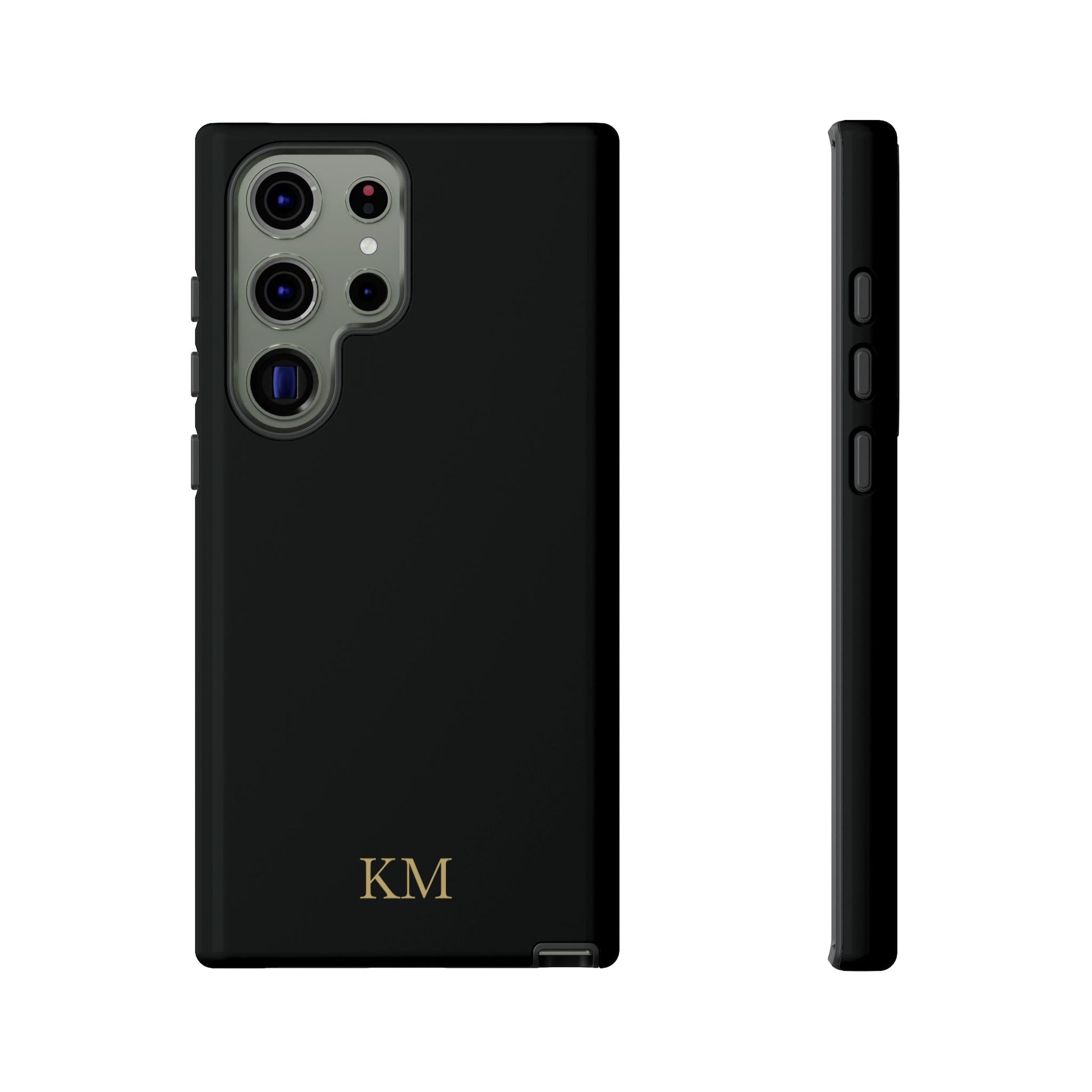 Personalized tough phone case for men, Samsung Galaxy S23 Ultra, glossy finish