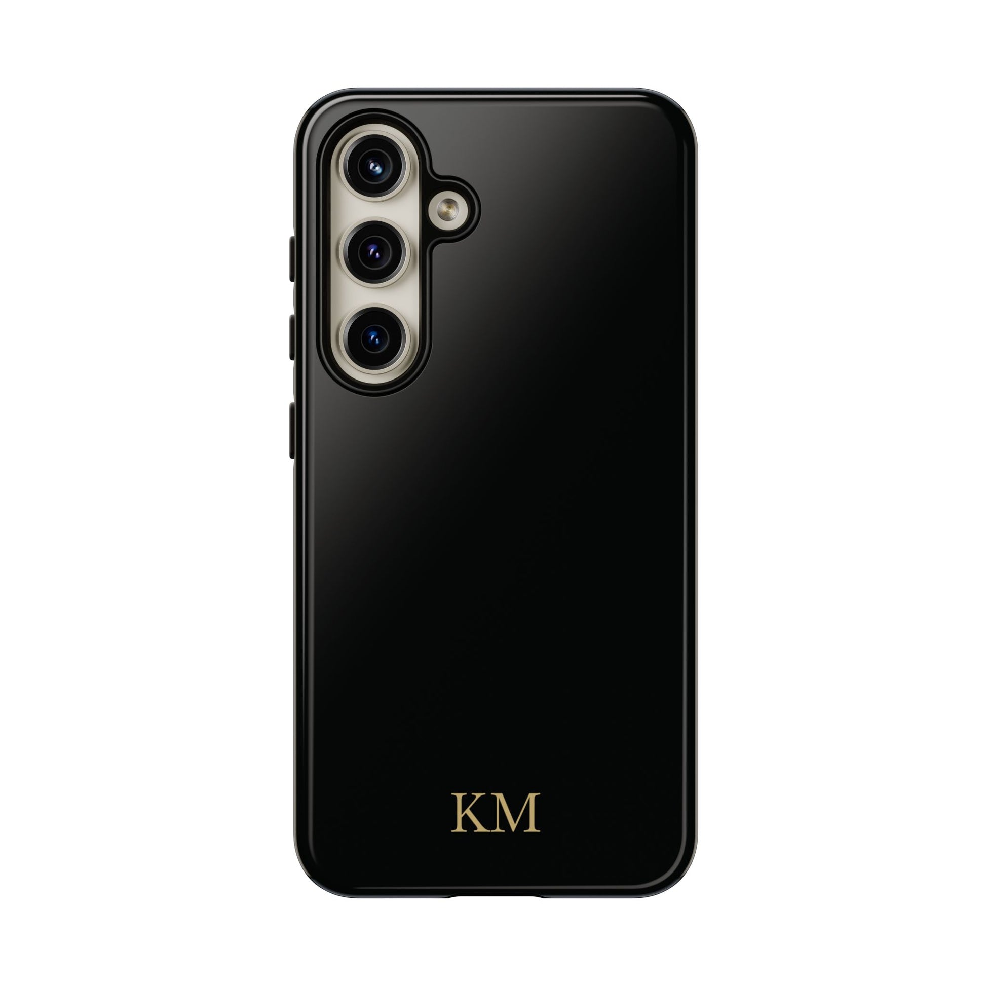Personalized tough phone case for men, Samsung Galaxy S24, glossy finish