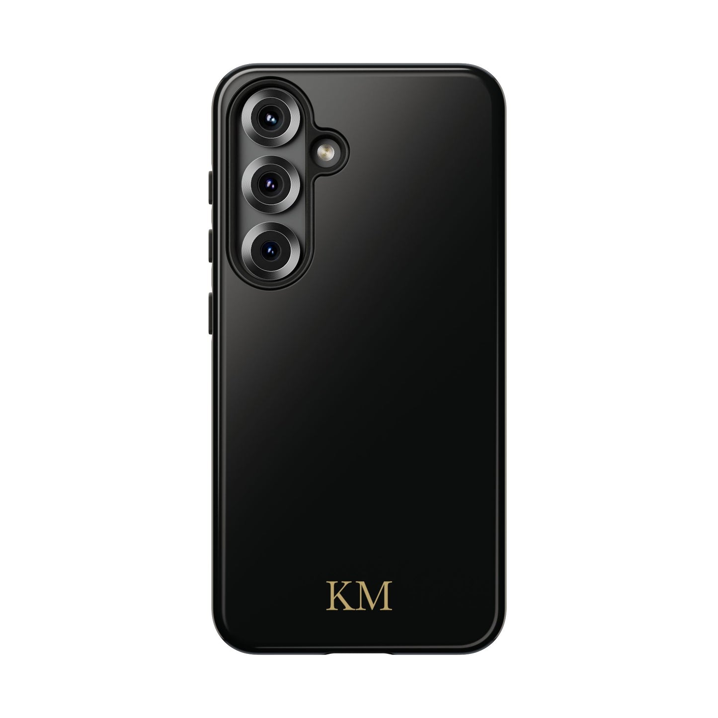Personalized tough phone case for men, Samsung Galaxy S25, glossy finish