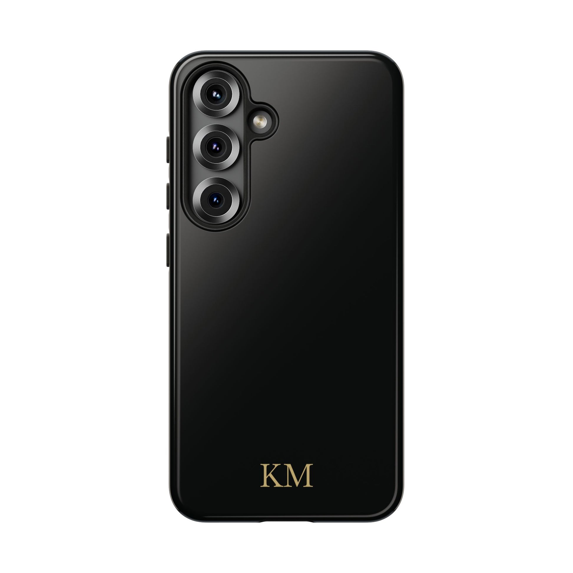 Personalized tough phone case for men, Samsung Galaxy S25, glossy finish