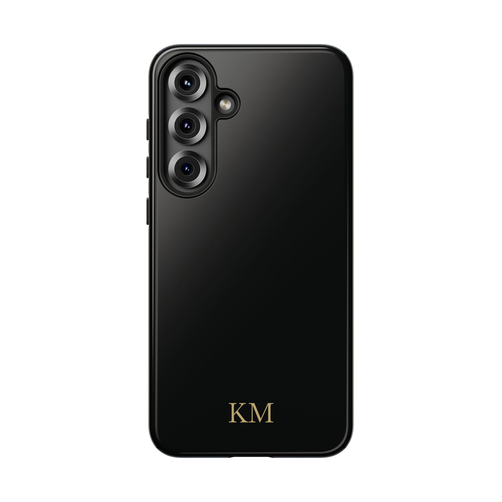 Personalized tough phone case for men, Samsung Galaxy S25 Plus, glossy finish