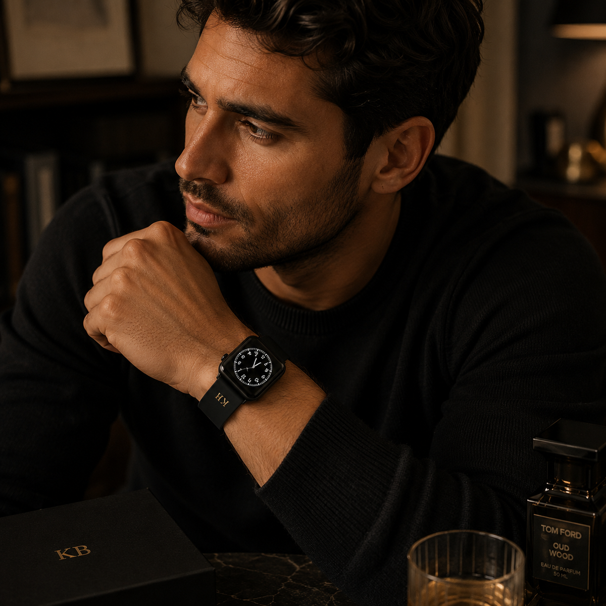 Personalized Apple Watch Band for Men